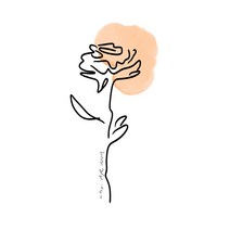 그대에게 선 드로잉 예쁜 그림 최혜원작가