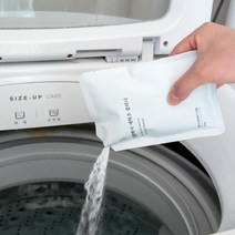 1+1 생활백서 세탁조 클리너 8회분 세탁기청소 세탁기통세척 세탁조클리너