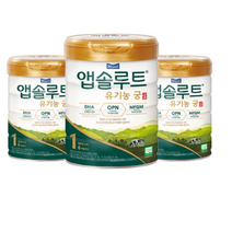 앱솔루트 자연의 선물 유기농 궁 분유 1단계, 800g, 6개