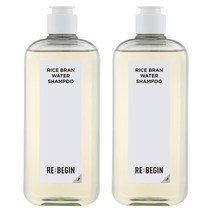 리비긴 쌀겨수 비건 손상 모발 영양 케어 샴푸 320ml, 2개