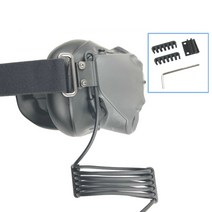 배터리 브래킷 케이블 홀더 DJI FPV 고글 V2 액세서리 실용적인 코드 정리 도구 와이어 키퍼 리테이너 클립 397976, 한개옵션0