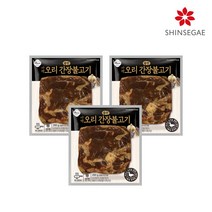 [올반] 바짝 오리 간장 불고기 200g x 3팩, 단품