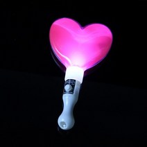 LED 야광 하트봉(핑크) 야광봉 응원봉, 상세페이지 참조, 상세페이지 참조
