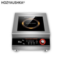 샤브샤브쿠커 가정용 고출력 인덕션 조리기 5000W 상업용 평면 정통 손잡이 레스토랑 요리 스토브, W-304, 중국