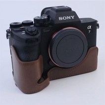 폰마을 소니 a7m4 a7s3 a1 공용 반속사 커버 케이스, 1개, A7M4-다크브라운