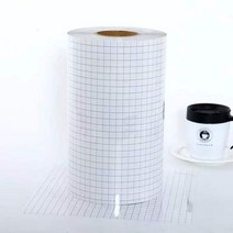 도자기전사지 색종이 도자기용전사지 30.5cmx100cm 투명 비닐 적용 테이프 4 색 정렬 그리드 자동차 벽 공예 아트 데칼 전사 종이 테이프 접착 diy, 검은 격자