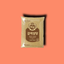 백설 갈색설탕 흑설탕 3kg 1개 업소용, 갈색설탕 3kg