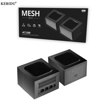 휴대용 공유기1200Mbps 전체 홈 메쉬 무선 와이파이 시스템 2.4G/5.0GHz 라, 02 2 Pieces-EU