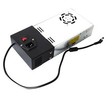 킹룬 KINGROON-24V 15A 360W 전원 공급 장치 변압기 AC DC 범용 조절 전자 드라이버 3D 프린터 KP3S 용 온도 포함, With a Switch Kit, 01 With a Switch Kit