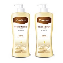 바세린 애경 유니레버 더블 모이스춰 로션 450ml 바디로션, 2개