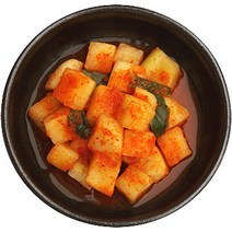[ 깍두기 700g ] 갑상선암 수술 후 방사성 동위원소 치료 준비 위한 음식 - 정제염 사용, 1개