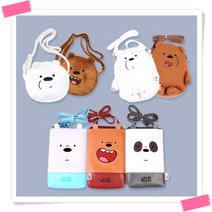 위베어베어스 초등학생 캐릭터 크로스백 다용도 휴대폰 파우치 가방