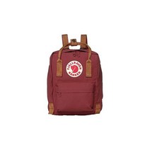피엘라벤 Fjallraven 여성 칸켄 미니 백팩, Ox Red/Goose Eye