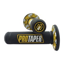 고무 모터 사이클 잠금 장치 그립 스쿠터 비 슬립 그립 핸들 바 편안, 금