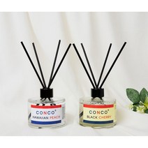 [CONCO] 에이프럴 프레쉬 베이비 파우더 디퓨져[향수에 사용하는 고급 향료 사용], 에이프럴 프레쉬(200ml)*2개, 1