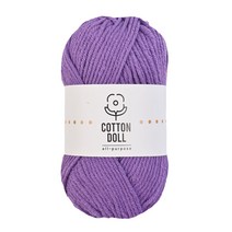 니뜨 코튼돌 뜨개실(50g) (10+1) [뜨개실도안제공] 면혼방실 인형실 소품실 초보코바늘실 코바늘실 블랭킷실 뜨개실 털실 가방실 손뜨개실, 41_바이올렛