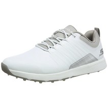 Skechers 남성용 엘리트 4 빅토리 스파이크리스 골프화 그레이/레드