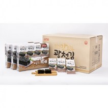 삼육김 100%국산원초 맛있는 광천김 1박스 128봉(4g(9절8매)x16봉x8단), 1개