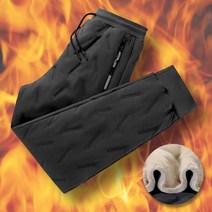 안감 기모 패딩 방한 털바지 방풍 바지 등산 작업용 누비