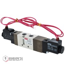 SF4303 IP SD2 A2 솔레노이드 밸브 AC 220V 5포트 3위치 Close Center 1/4PT 연우뉴매틱 YPC