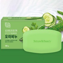 1+1 쿨샵 내추럴뷰티 오이비누 싱그러운 오이향 4개입, 8개