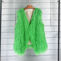 여성 퍼 베스트 Vest 475# 올가을 모피 엣지 비치 울에롱 나시 뉴타임즈 Z