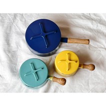 DANSK 단스크 코벤스타일 법랑냄비 편수냄비 1QT/1.5QT/2QT, 레드, 1QT