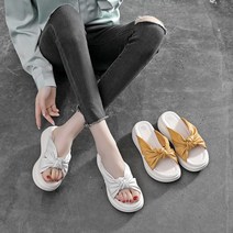 미들힐 신는 웨지힐 여자여름샌들 통굽슬리퍼 여자슬리퍼 예쁜슬리퍼 웨지슬리퍼