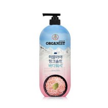 온더바디 오가니스트 핑크솔트 바디워시 900g (로즈/민트), 민트 900g