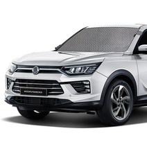 쌍용 뷰티풀코란도 맞춤 성에방지커버 자동차 앞유리커버 겨울 김서림 눈 성에방지덮개, 02_맞춤성에방지커버_일반형+와이퍼덮개, SC-016