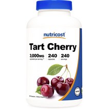 뉴트리코스트 타르트 체리 3000mg 캡슐, 1개