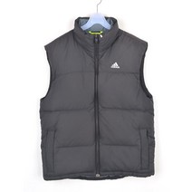 빈티지/ 아디다스/다운 패딩조끼/남성S/베스트/9309a1