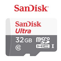 샌디스크 아이나비 V100 마이크로SD카드 외장메모리카드 32G 울트라 어댑터증정, 32GB