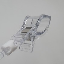 봉 집게형 메모 홀더 투명 양방향 POP 가격표 진열 쇼 카드 꽂이 각도 조절 클립 명함 네임택 빵 이름표 집게 플라스틱 아크릴 막대 중