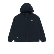 [엄브로] 클래식 후드형 바람막이 집업 자켓 UP221CJK42BLK