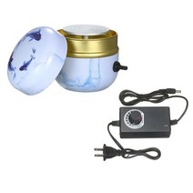 탁상물레 도자기 전동 가변 속도 및 시계 방향반시계 방향 회전이 가능한 6cm 턴테이블 점토 조각 휠이 있는 전기 휠 세라믹, 잉어 물고기 우리