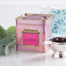 Fortnum & Mason 포트넘앤메이슨 크랜베리 홍차 블랙티 틴케이스 선물용 Cranberry Black Tea 125g