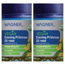 와그너 비건 이브닝 프림로즈 오일 1000Mg 60 캡 Wagner Veg Lyr 2개