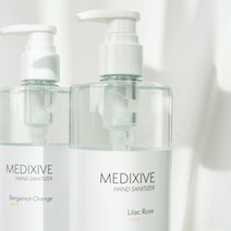 MEDIXIVE 메디시브 프리미엄 손소독제 500ml 펌프형 / 30ml 휴대용 (튜브형), 베르가못오렌지 30ml