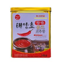 해단지 골드 찹쌀 고추장 14kg, 1개