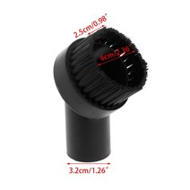 Round 32mm Vacuum Cleaner Brush Head Dusting Crevice Dust Collector, 한개옵션0