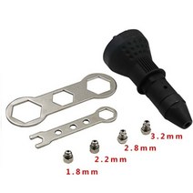 리벳건 전기 너트 gun pull drill riveter conversion for, 검은 색