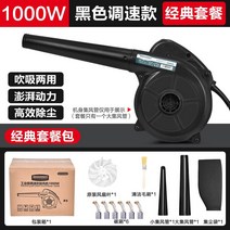 송풍기 낙엽청소 대포 무선 전동 충전송풍기, 6. 스피드 1000W  블랙 + 클래식 패키지