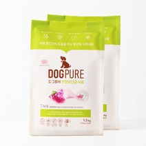 도그퓨어 위장건강 혼합유산균 애견사료 3kg, 단품