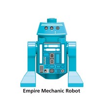 레고 호환 나노 테크닉 밀리터리 블럭 브릭 R2-D2 BB-8 C-3PO R5-D8 K-2SO i688 슈퍼 배틀 버즈 드로이드, 06 E-X0007