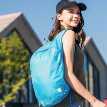 초경량 에코백 접이식 휴대용 폴딩 백팩 가방 장바구니 마트 시장 배낭