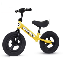 페달없는자전거 밸런스 바이크 5살 두발 아동용 유아, 12인치 레드