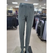 인디안 웰메이드 남성 간절기 폴리스판 그레이 밴딩 바지(MIU DLXS 1471)(1538883)