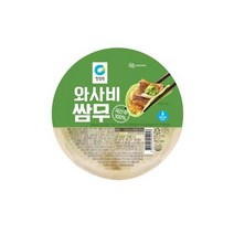 청정원 고기전용 와사비쌈무 340g, 1개