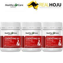 헬시케어 초강력 코엔자임큐텐 300mg 60캡슐 3개